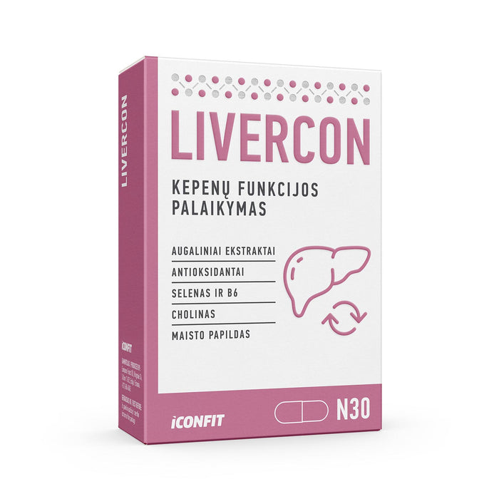 ICONFIT Livercon (30 kapsulių)