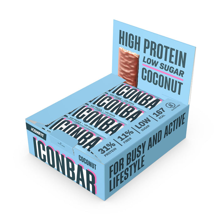 ICONFIT ICONBAR baltyminiai batonėliai (45g)