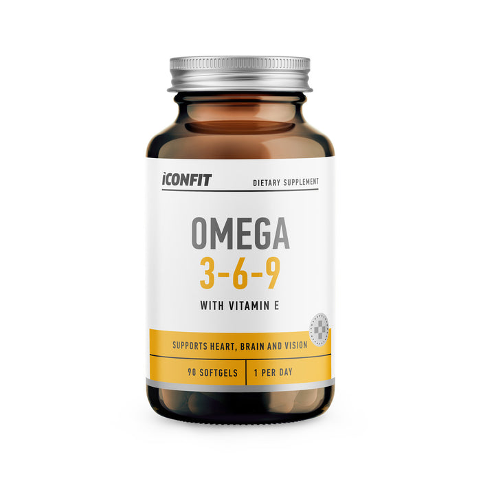 ICONFIT Omega 3-6-9 (90 Minkštųjų Kapsulių)