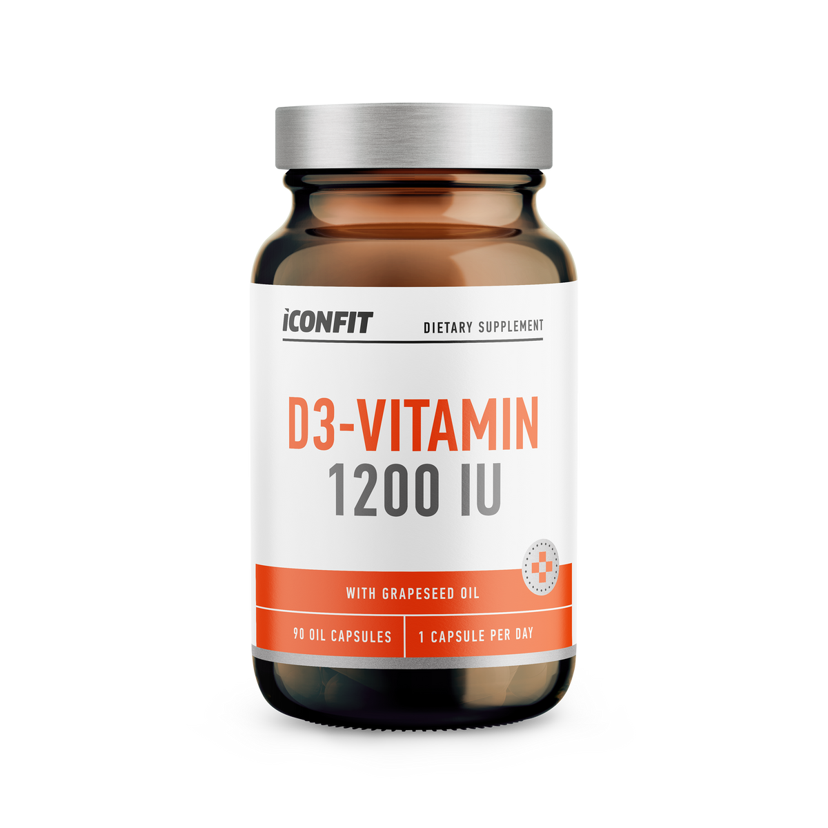 ICONFIT D3 vitaminas 1200 IU (90 kapsulių)
