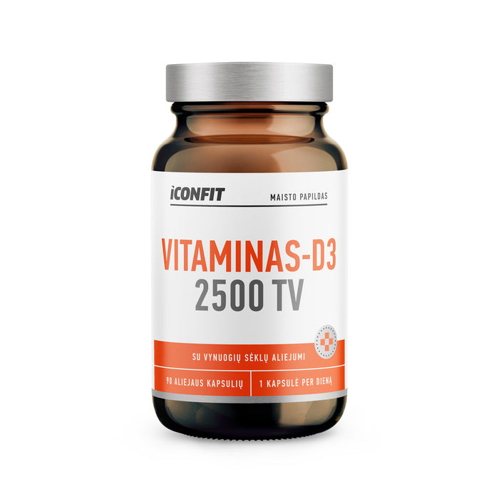 ICONFIT Vitaminas D3 2500 TV - LT