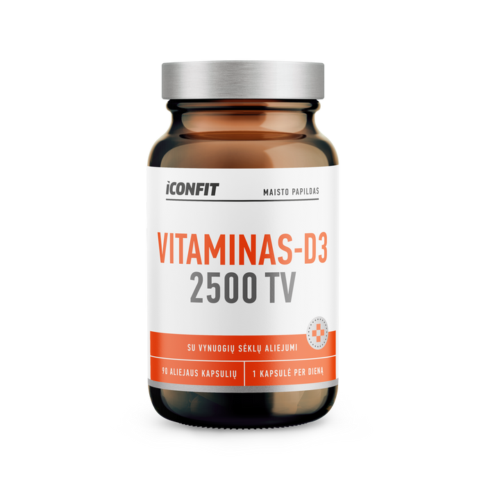 ICONFIT Vitaminas D3 2500 TV - LT