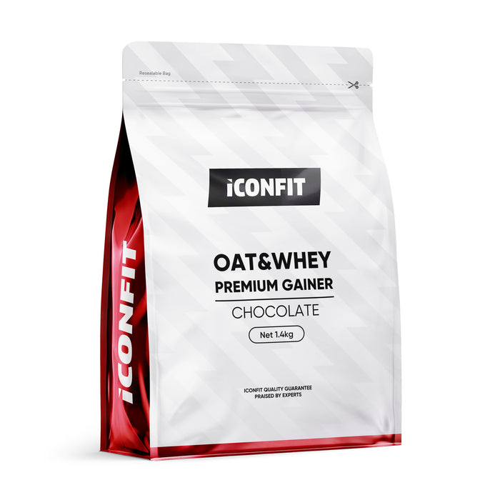 ICONFIT Oat & Whey Premium Gainer Chocolate 1.4 kg