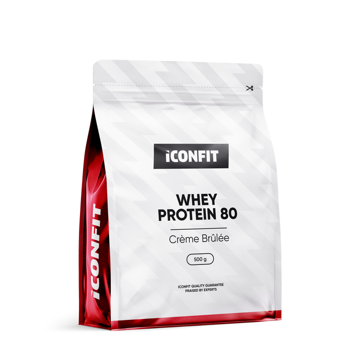 ICONFIT Whey Protein 80 Crème Brûlée 500g
