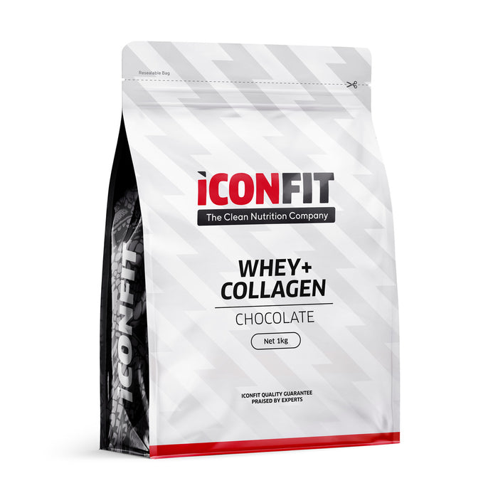 ICONFIT WHEY+ Kolagenas • Premium Baltymai•