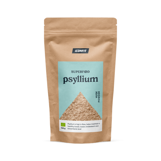 ICONFIT Ekologiškų gysločių sėklų luobelių milteliai (150 g)