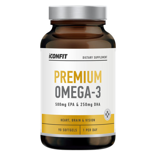 ICONFIT Premium Omega 3 (90 minkštosios kapsulės)