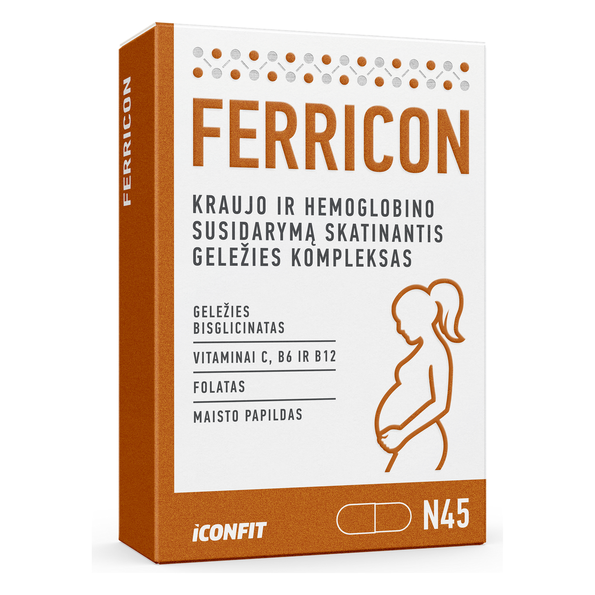 ICONFIT Ferricon (45 kapselia)