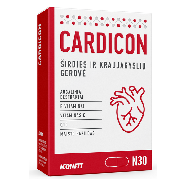 ICONFIT Cardicon (30 kapsulių)