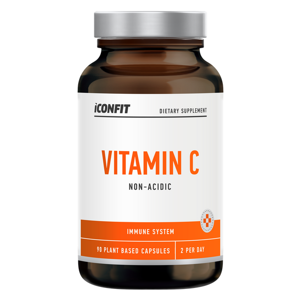 ICONFIT C vitaminas – nerūgštinė forma (90 kapsulių)