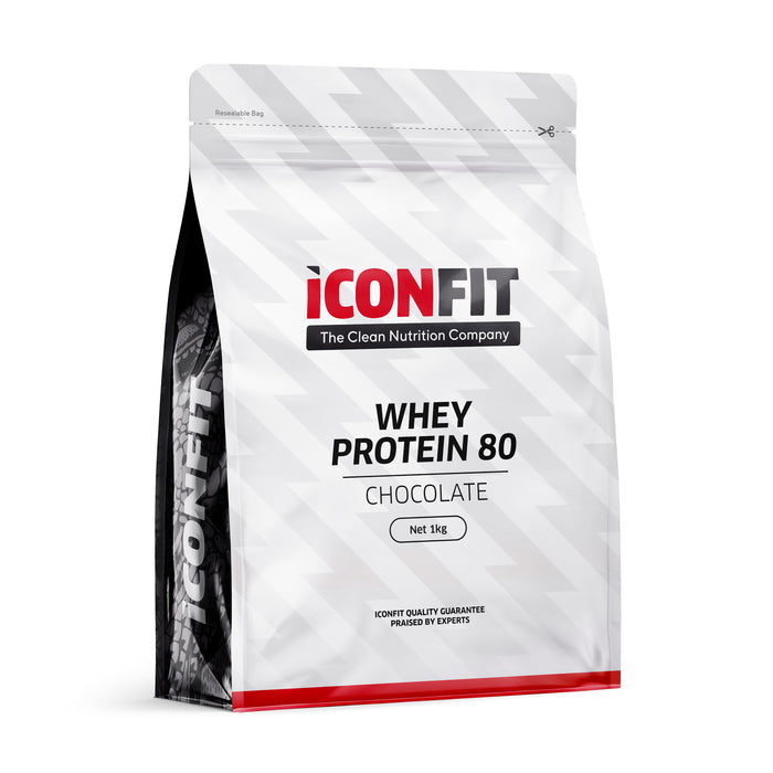 ICONFIT Išrūgų baltymai 80 (TOP Produktas, 1KG)