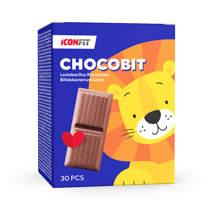 ICONFIT Chocobit Probiotinis Šokoladas (30 vnt.)